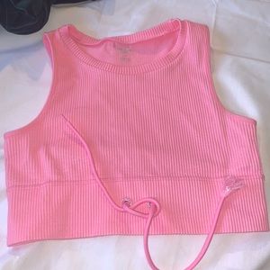 Fitted crop top